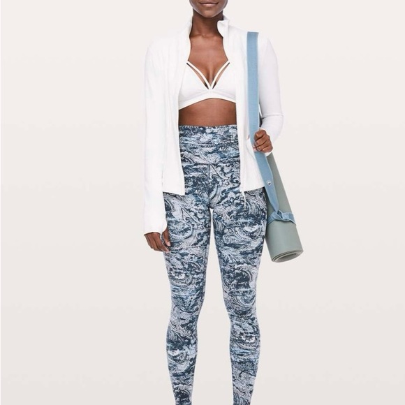 Lululemon Align Pant *Full Length 28" Paisley Glaze Multi Size 4 - Picture 3 of 10